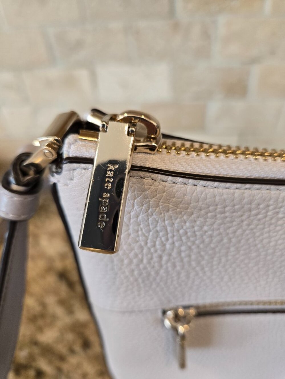 Kate Spade Lena Colorblock Large Swingpack Crossbody in Mountain Gray Multi -EUC - Picture 9 of 14